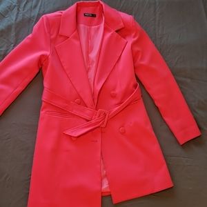 Nasty Gal Pink Blazer